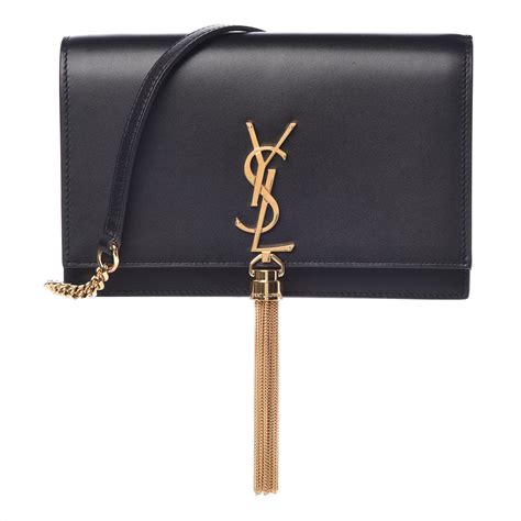 Saint Laurent Classic Kate Chain Wallet 